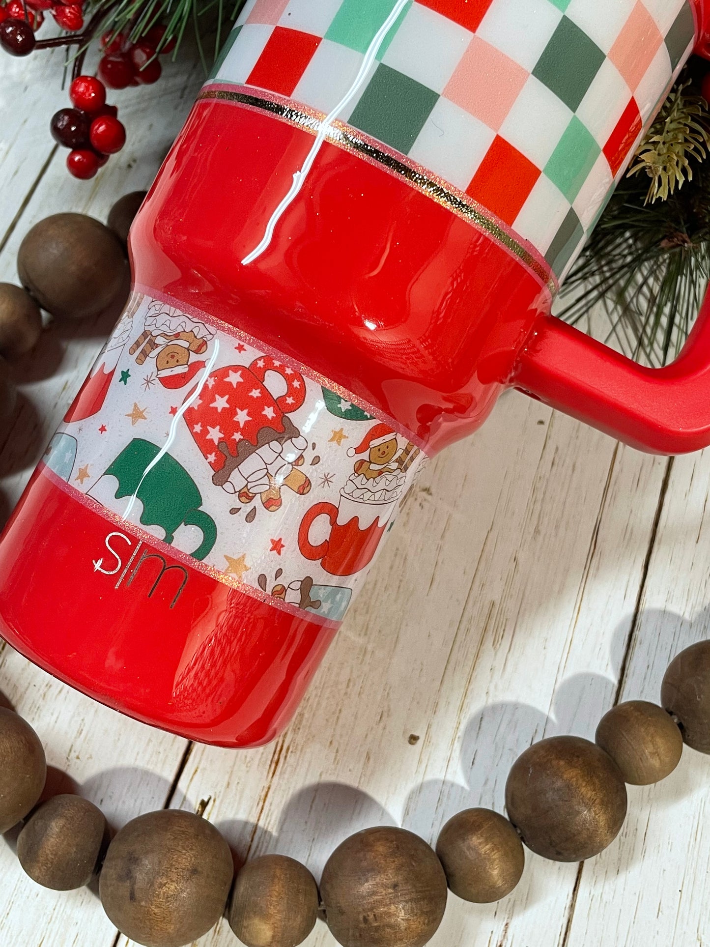Simple Modern Christmas Plaid