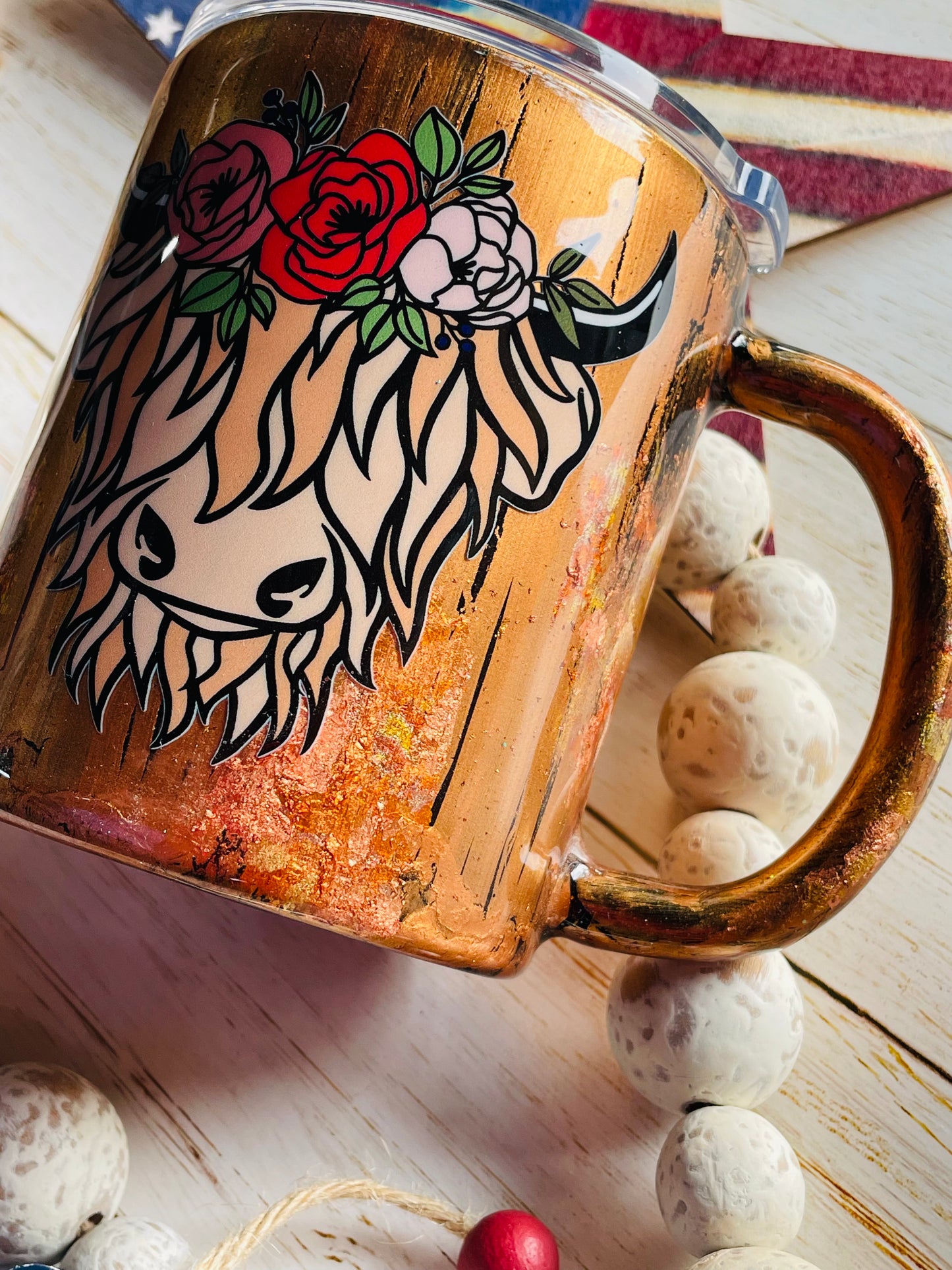 High land cow mug