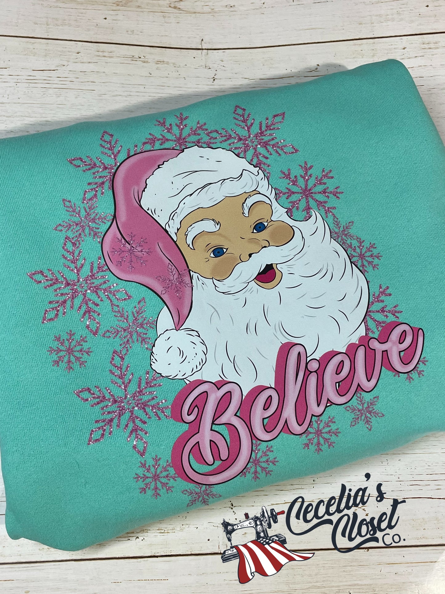 Minty Santa Believe