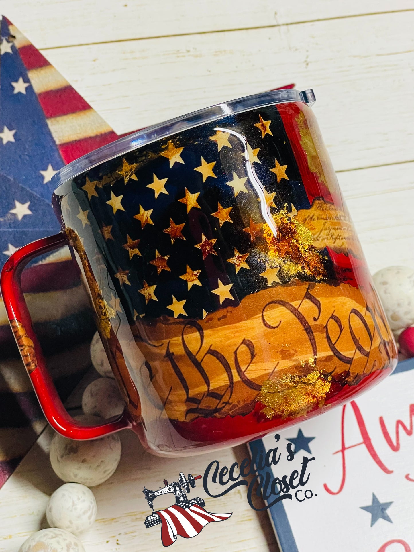 We the people Camper mug