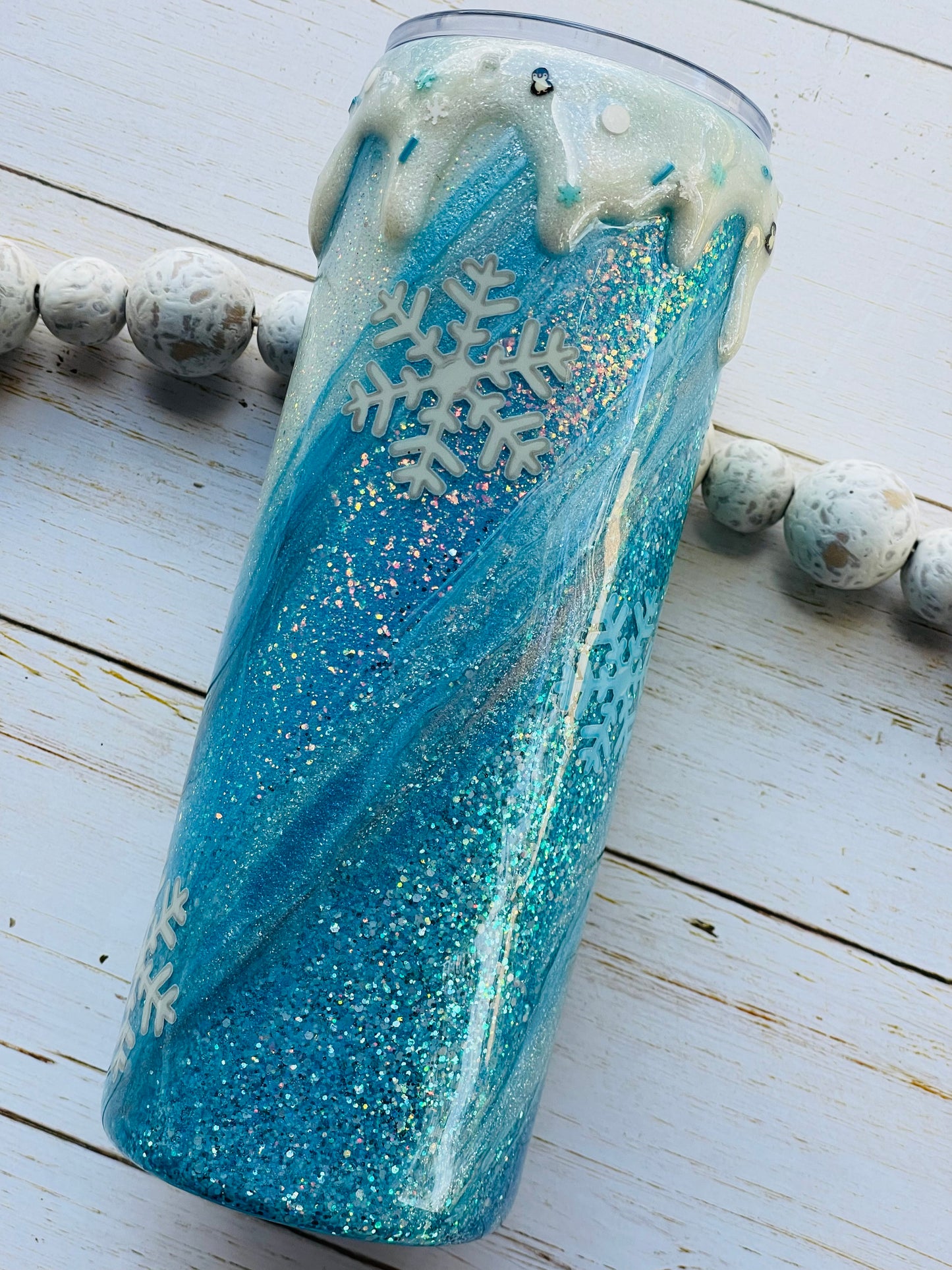 Snowy Winter tumbler