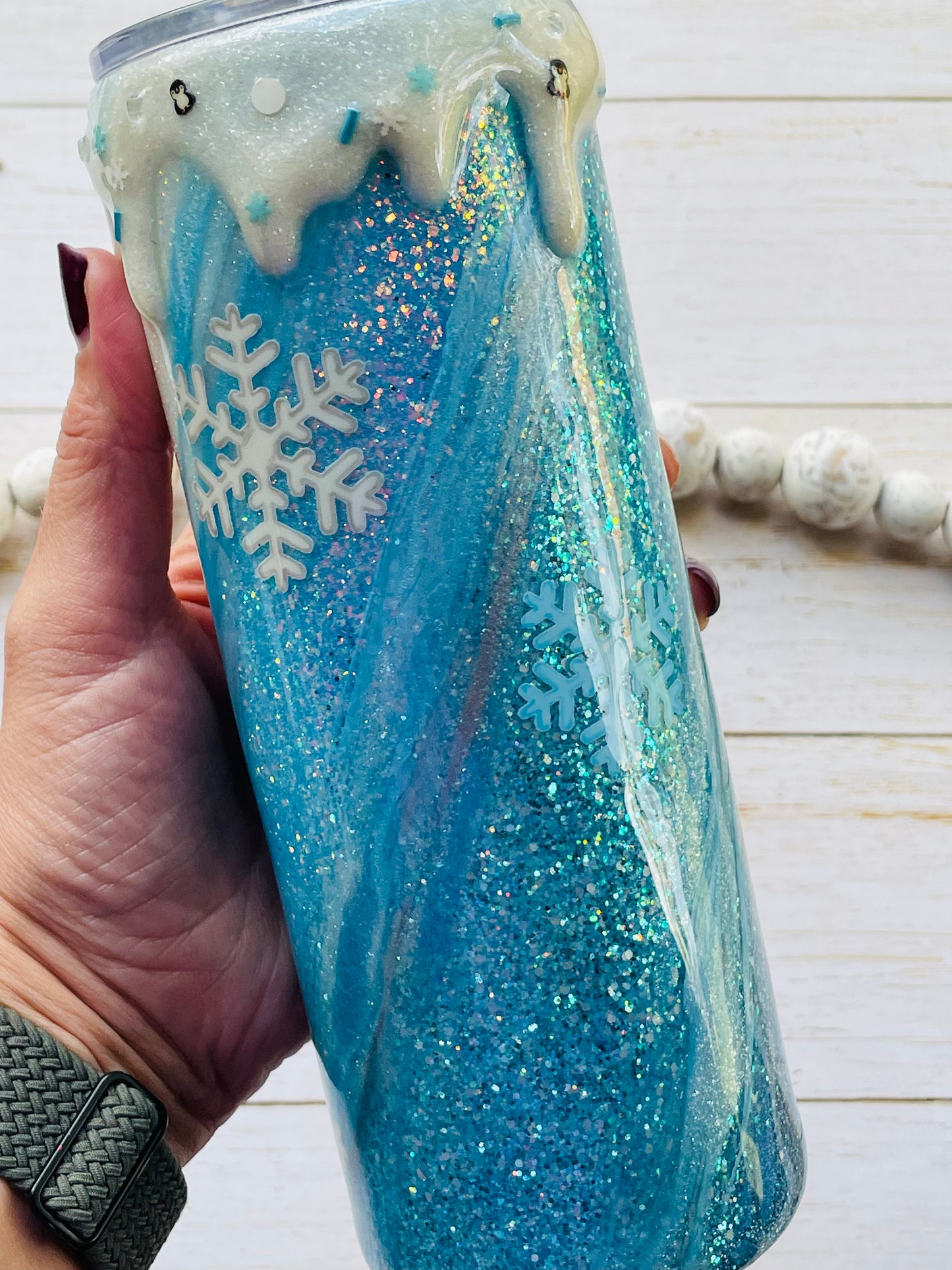 Snowy Winter tumbler