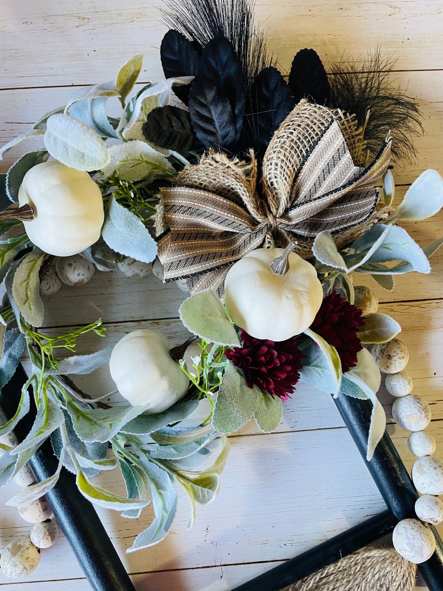 Floral ladder