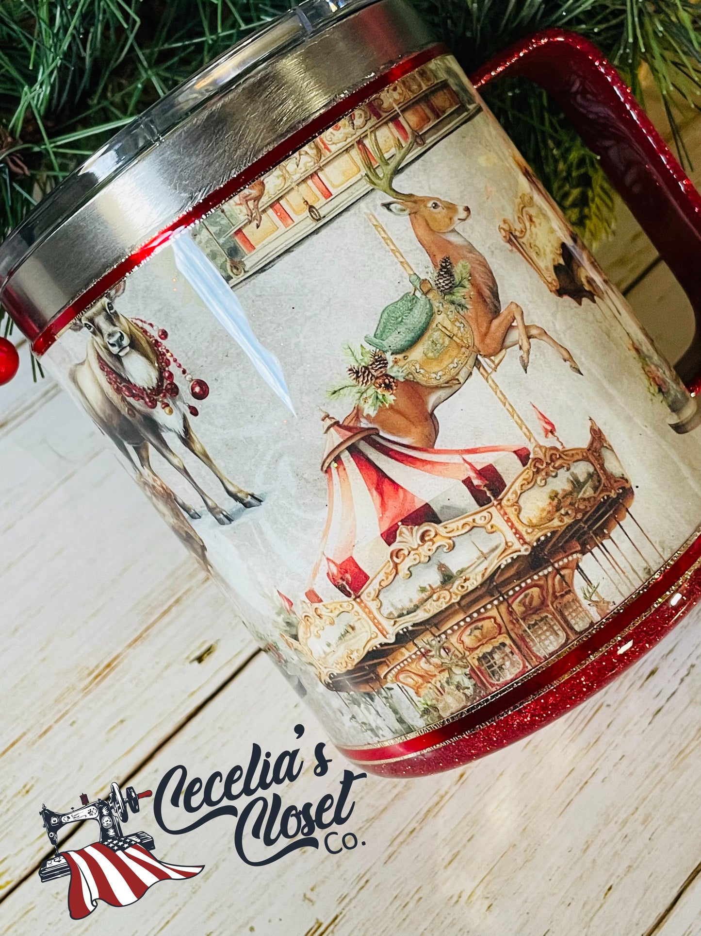 Vintage Carousel 🎠mug