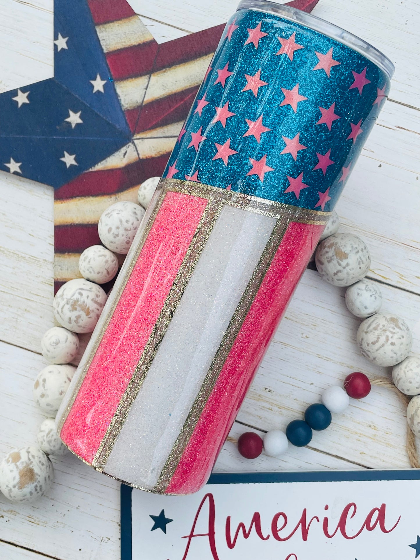 Hot pink patriot