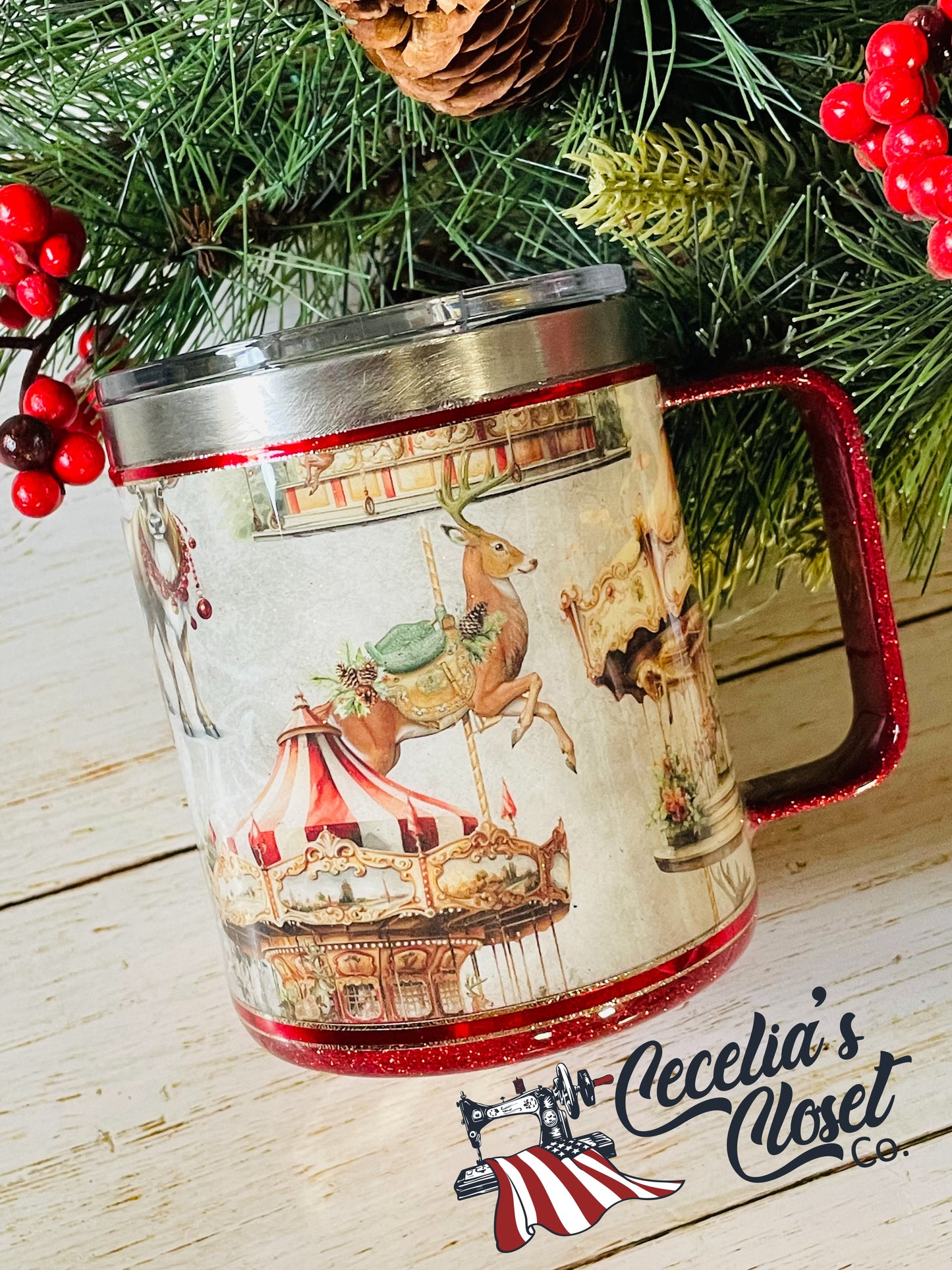 Vintage Carousel 🎠mug