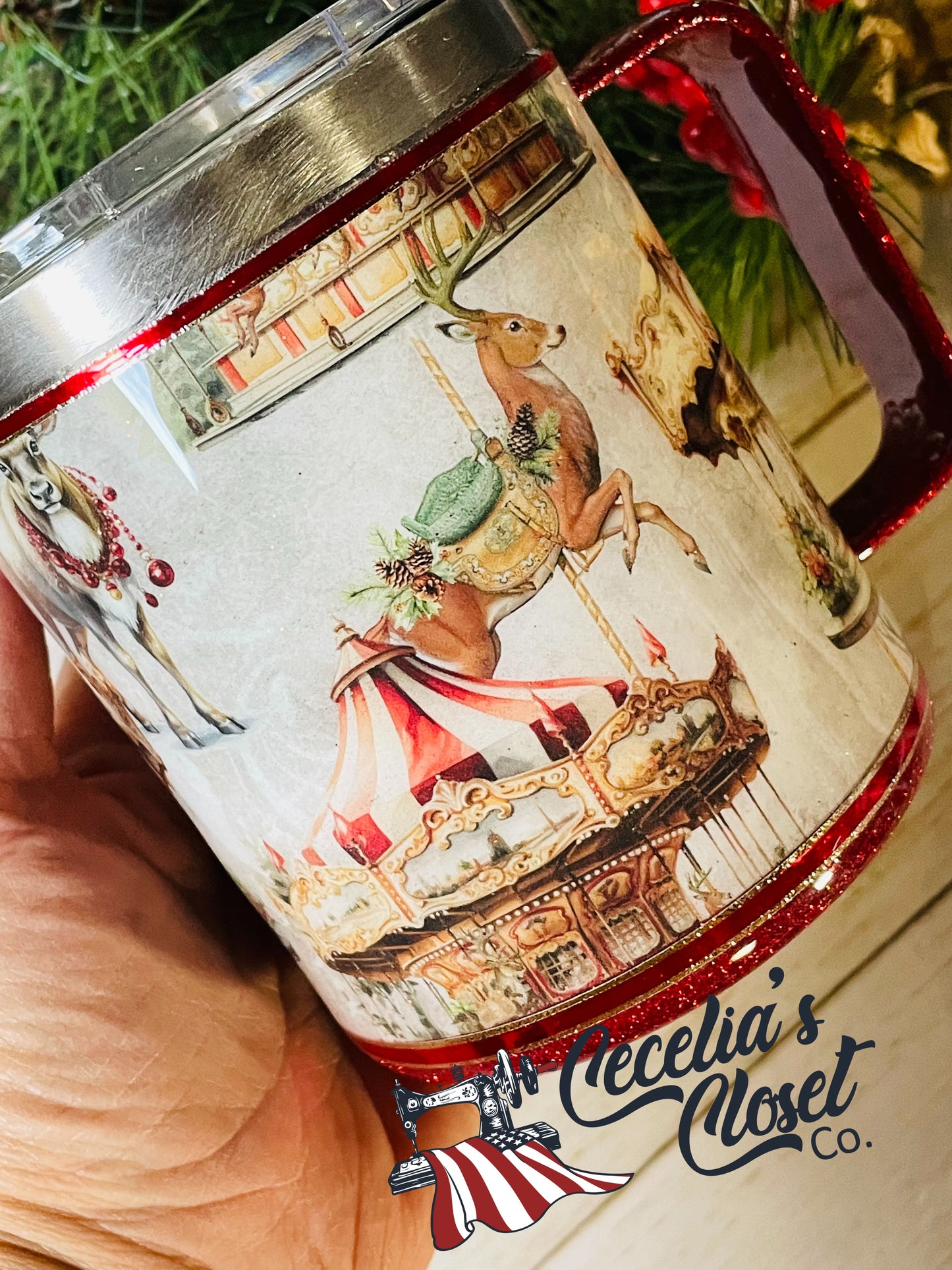 Vintage Carousel 🎠mug