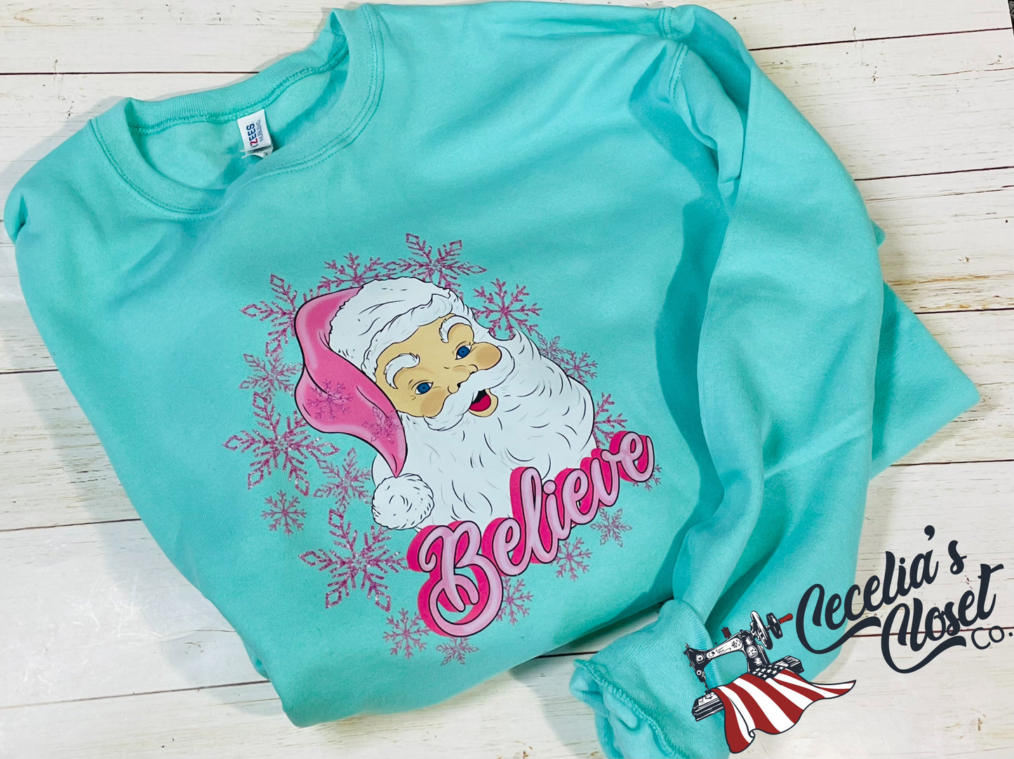 Minty Santa Believe