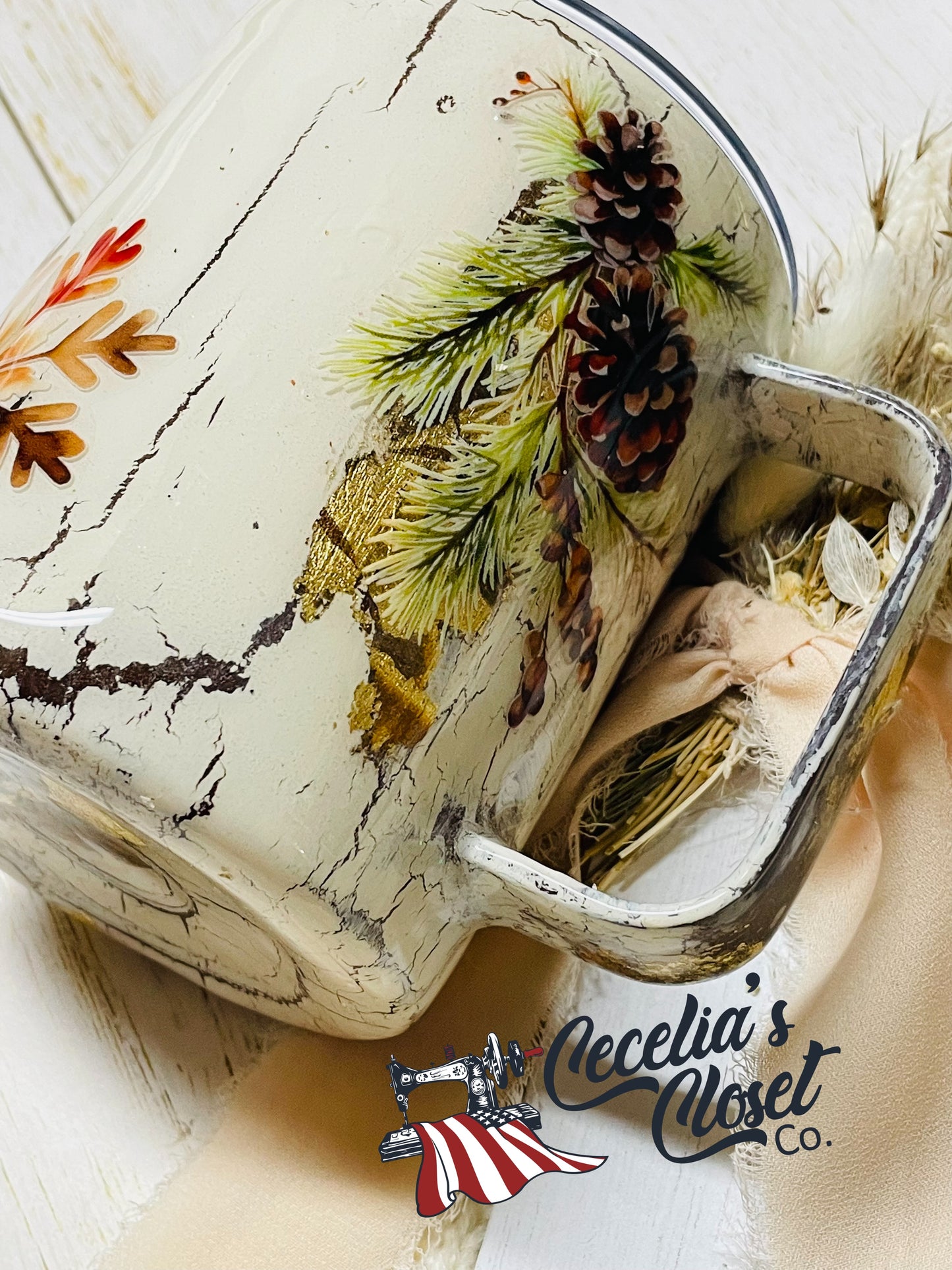 Winter Deer camper mug