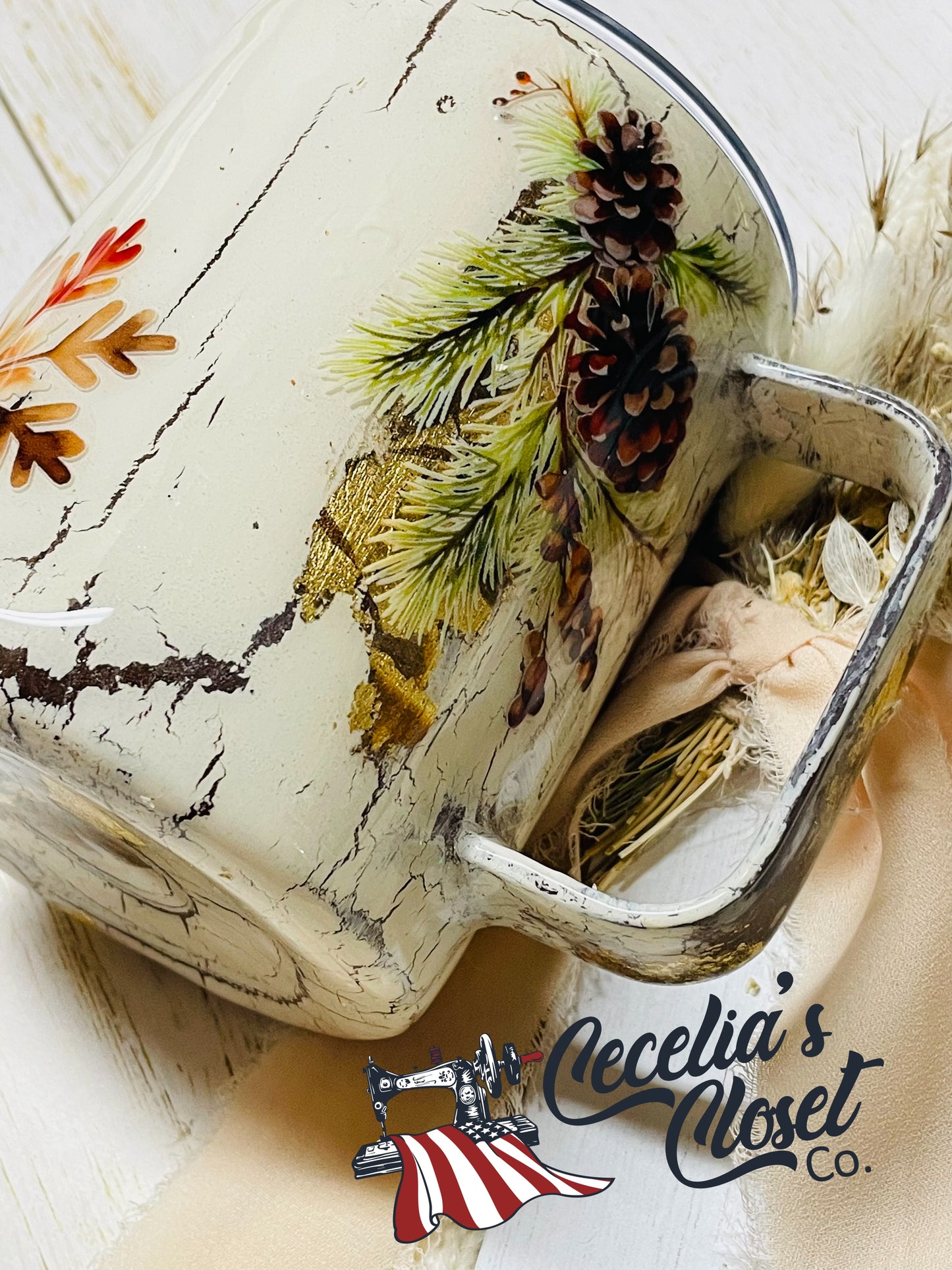 Winter Deer camper mug