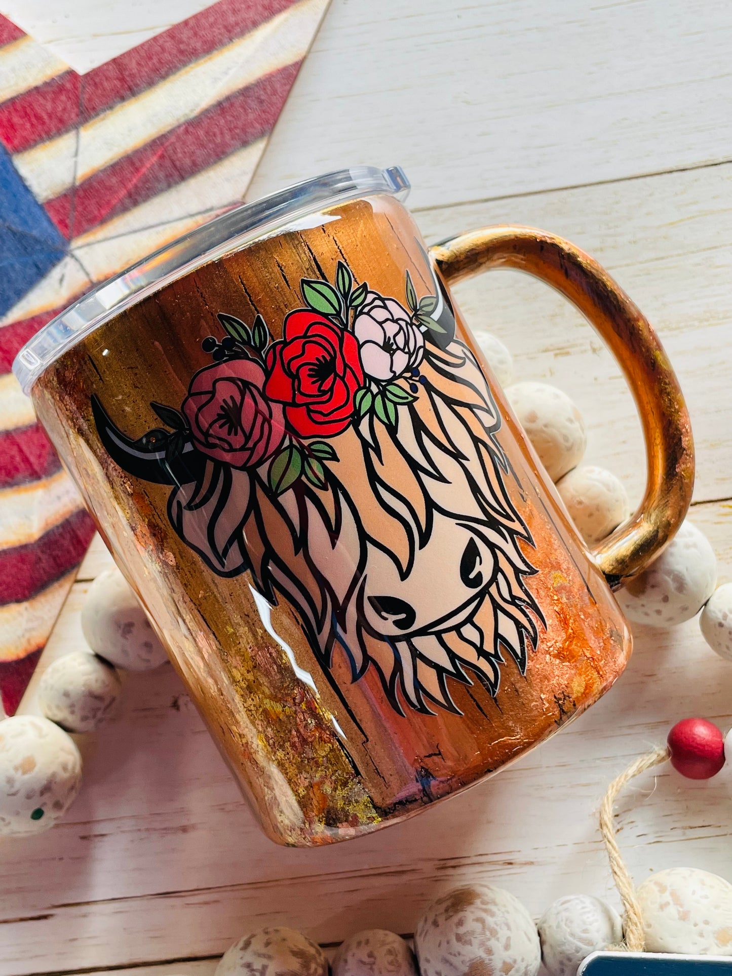 High land cow mug