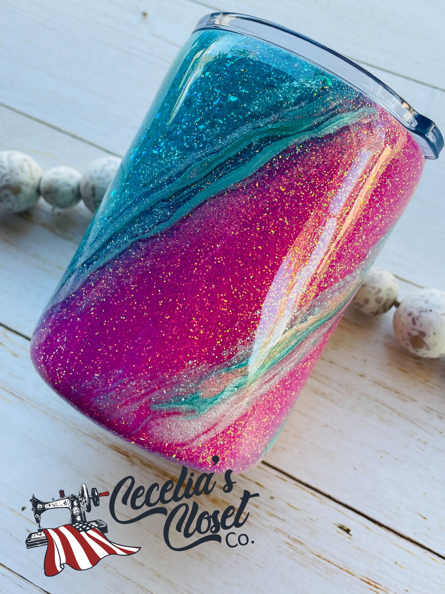 Pastel pink & Mint Christmas