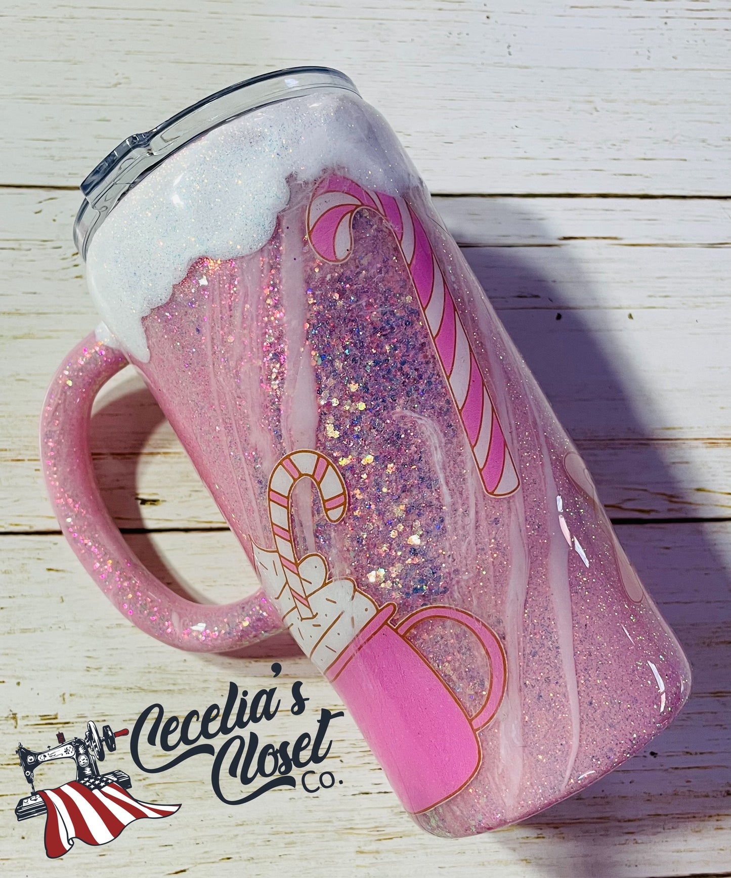 Fluffy dessert mug