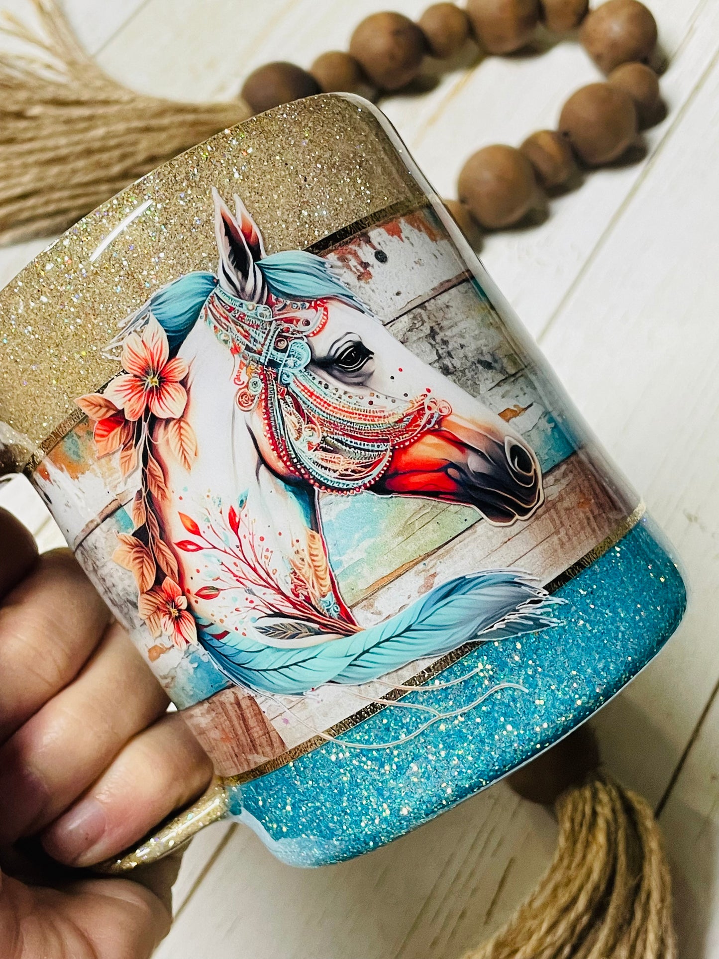 Western Horse mug