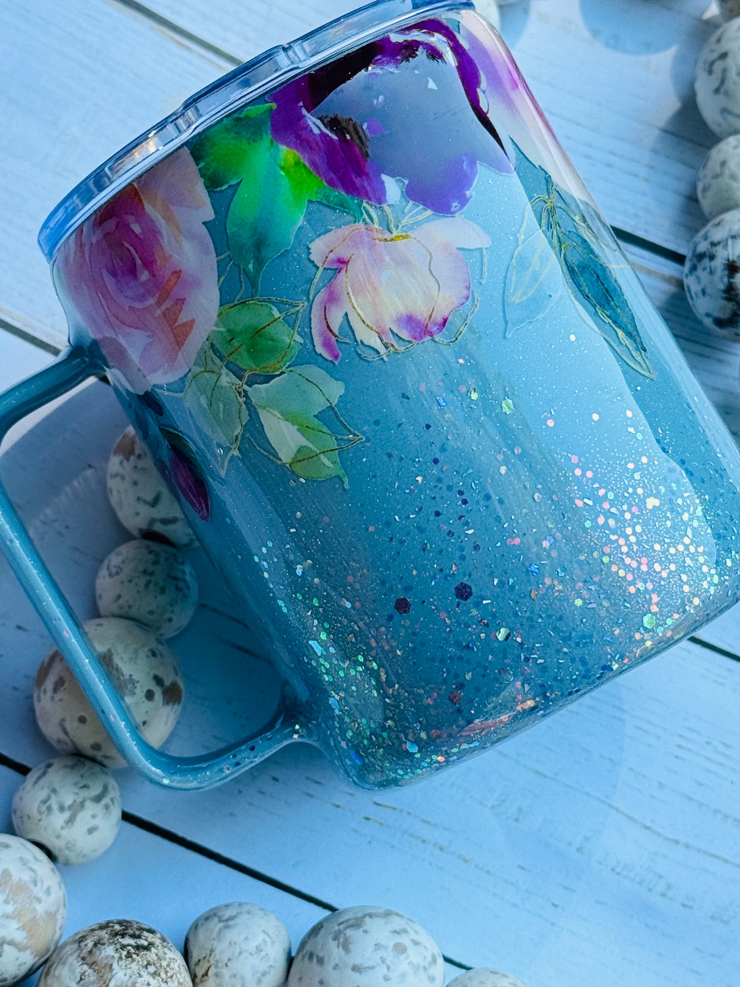 Dusty Floral mug