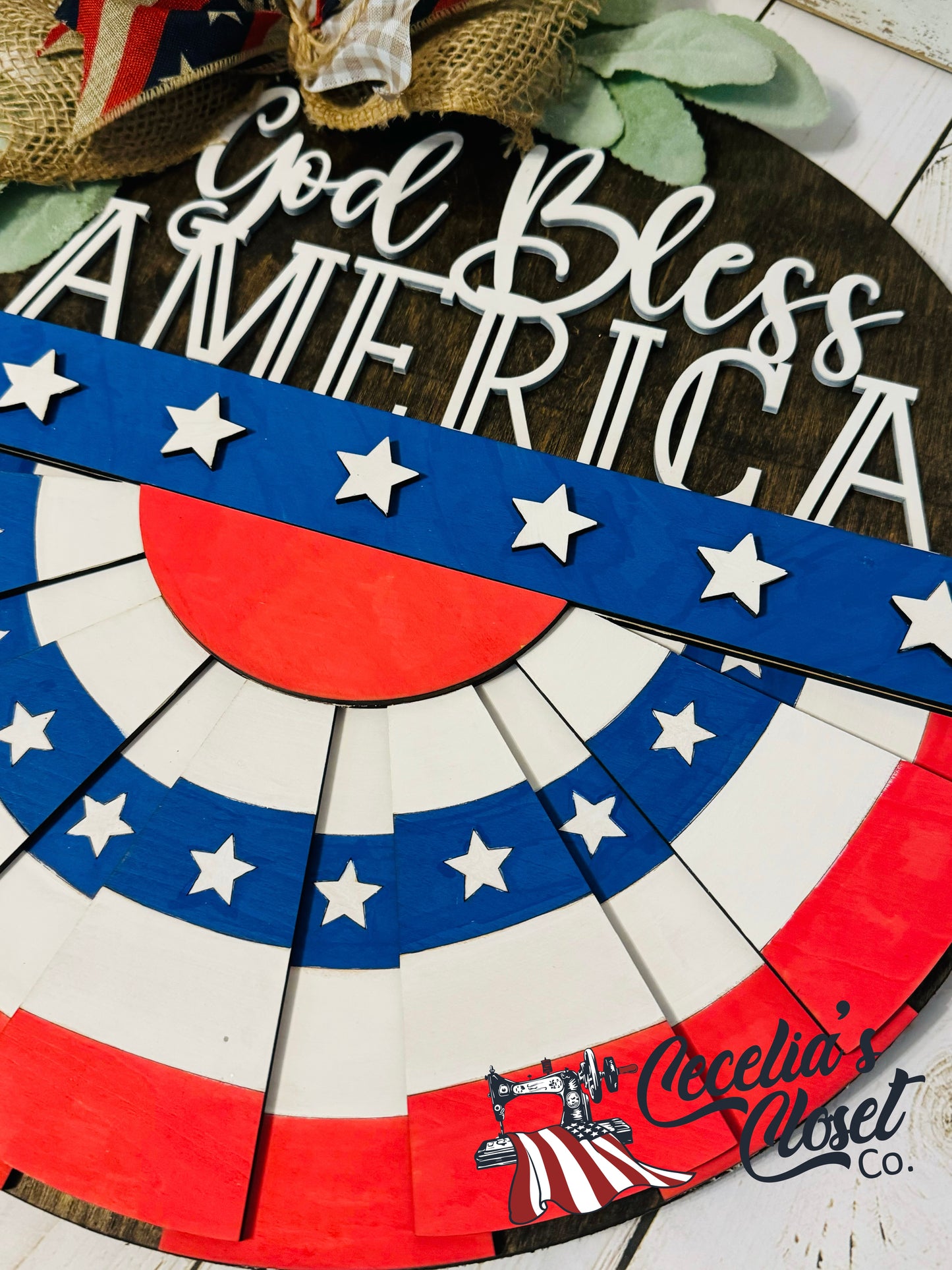 Bunting American Flag
