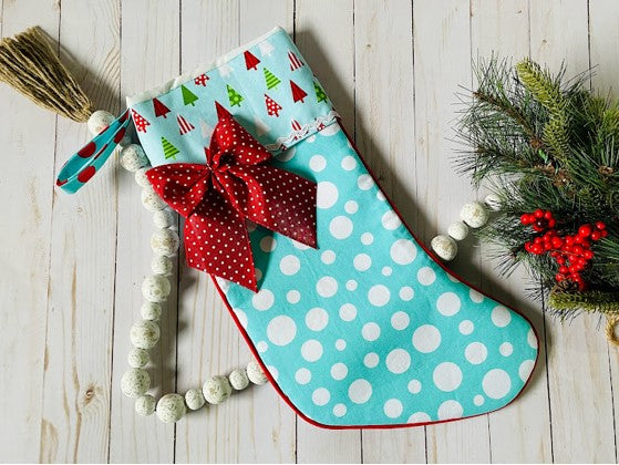 Red/Green/Aqua Tree Dots