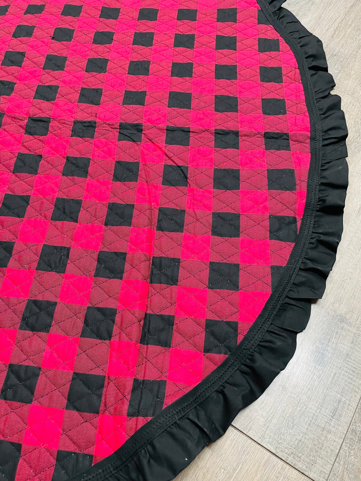 Buffalo quilted skirt