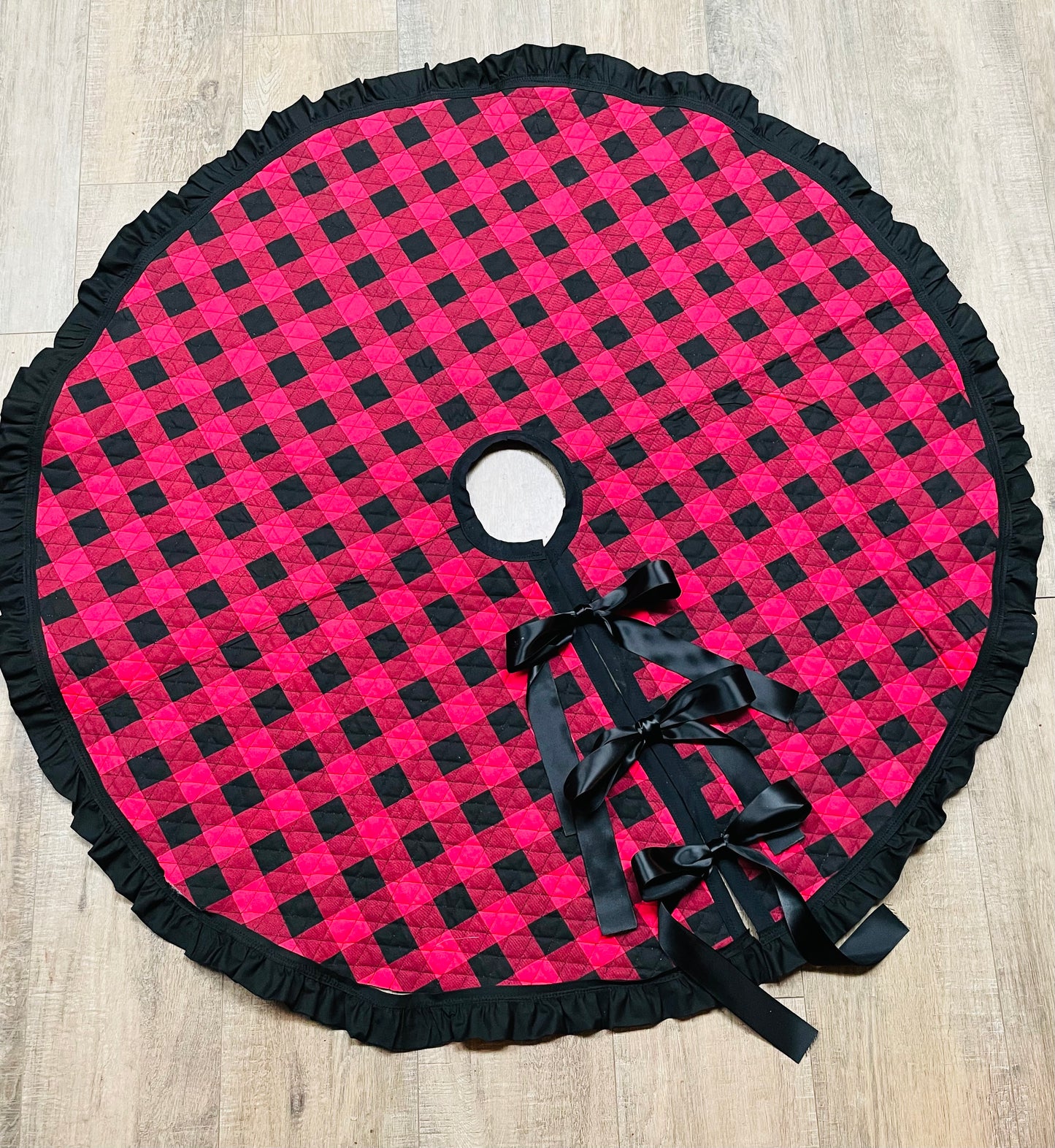 Buffalo quilted skirt