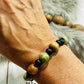 Wooden beaded bracelets