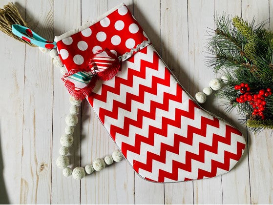 Whimsical Chevron Dots