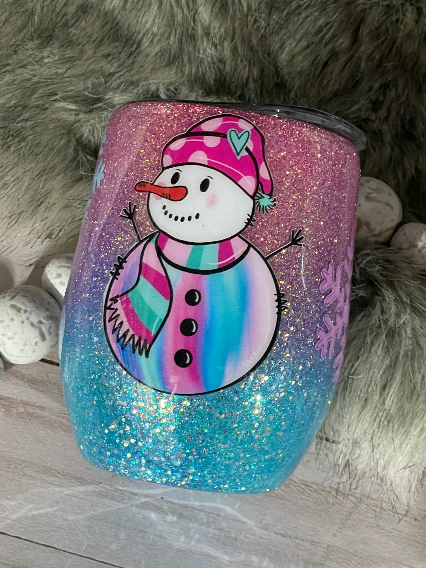 Snowman wine