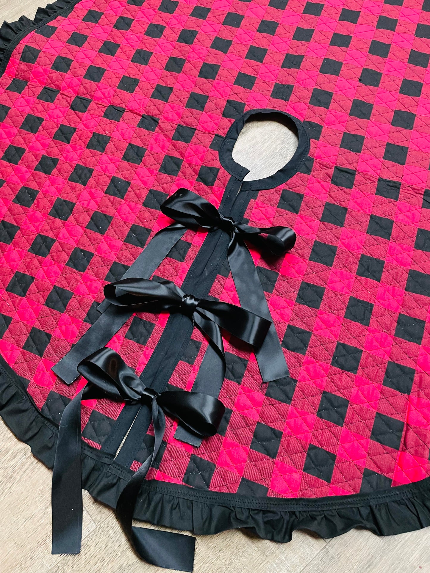 Buffalo quilted skirt