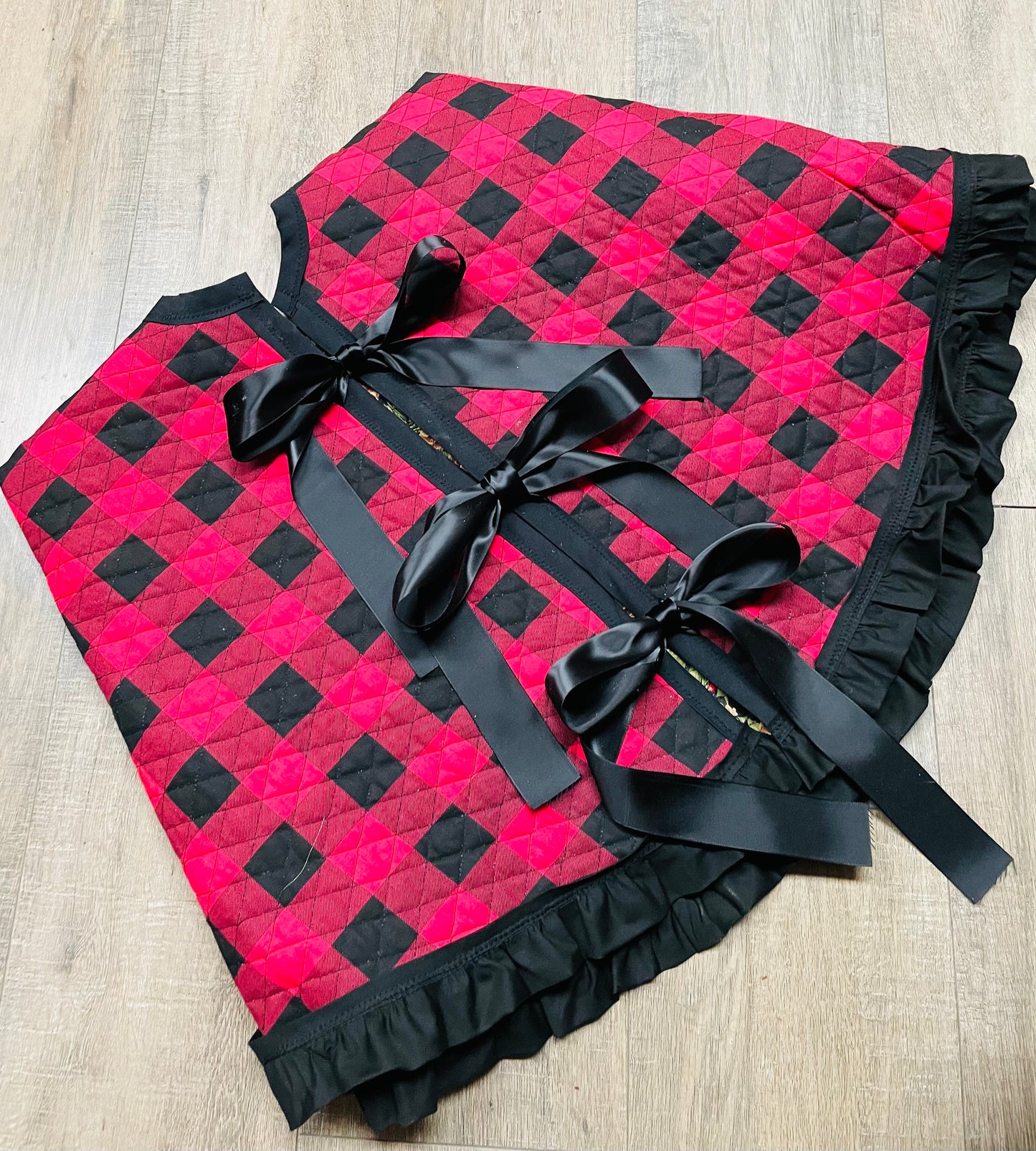 Buffalo quilted skirt