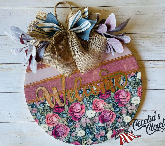 Welcome floral