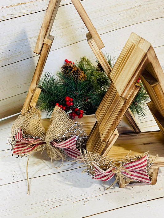 Rustic Wooden Trees