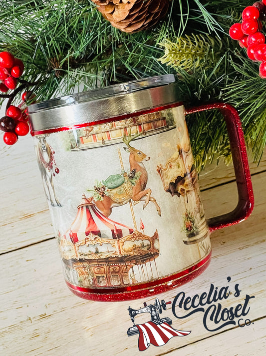 Vintage Carousel 🎠 mug