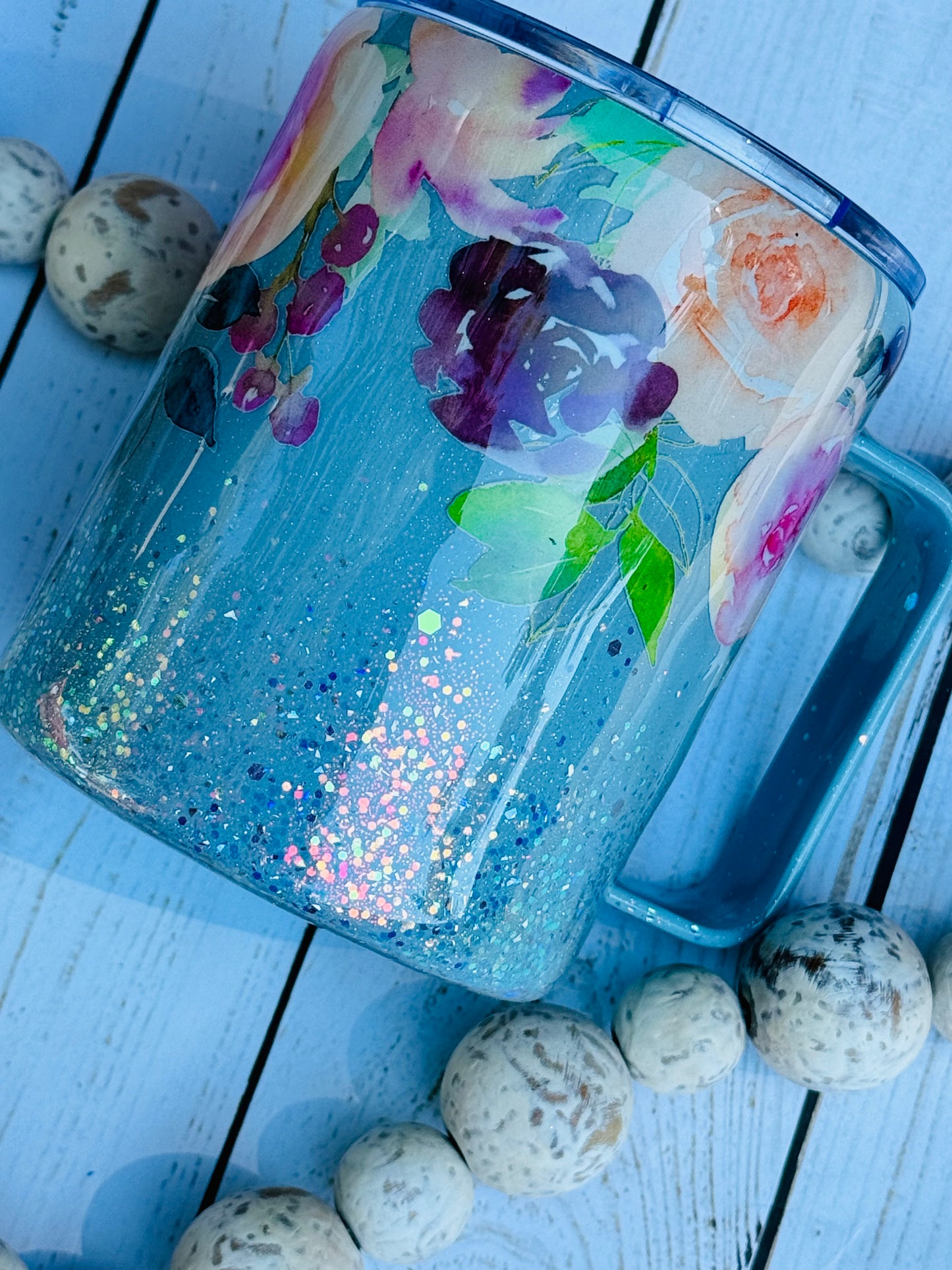 Dusty Floral mug
