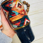 Aztec Navy Tumbler