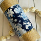 navy vintage floral