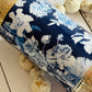 navy vintage floral