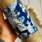navy vintage floral