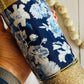 navy vintage floral