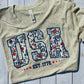 Speckled USA T