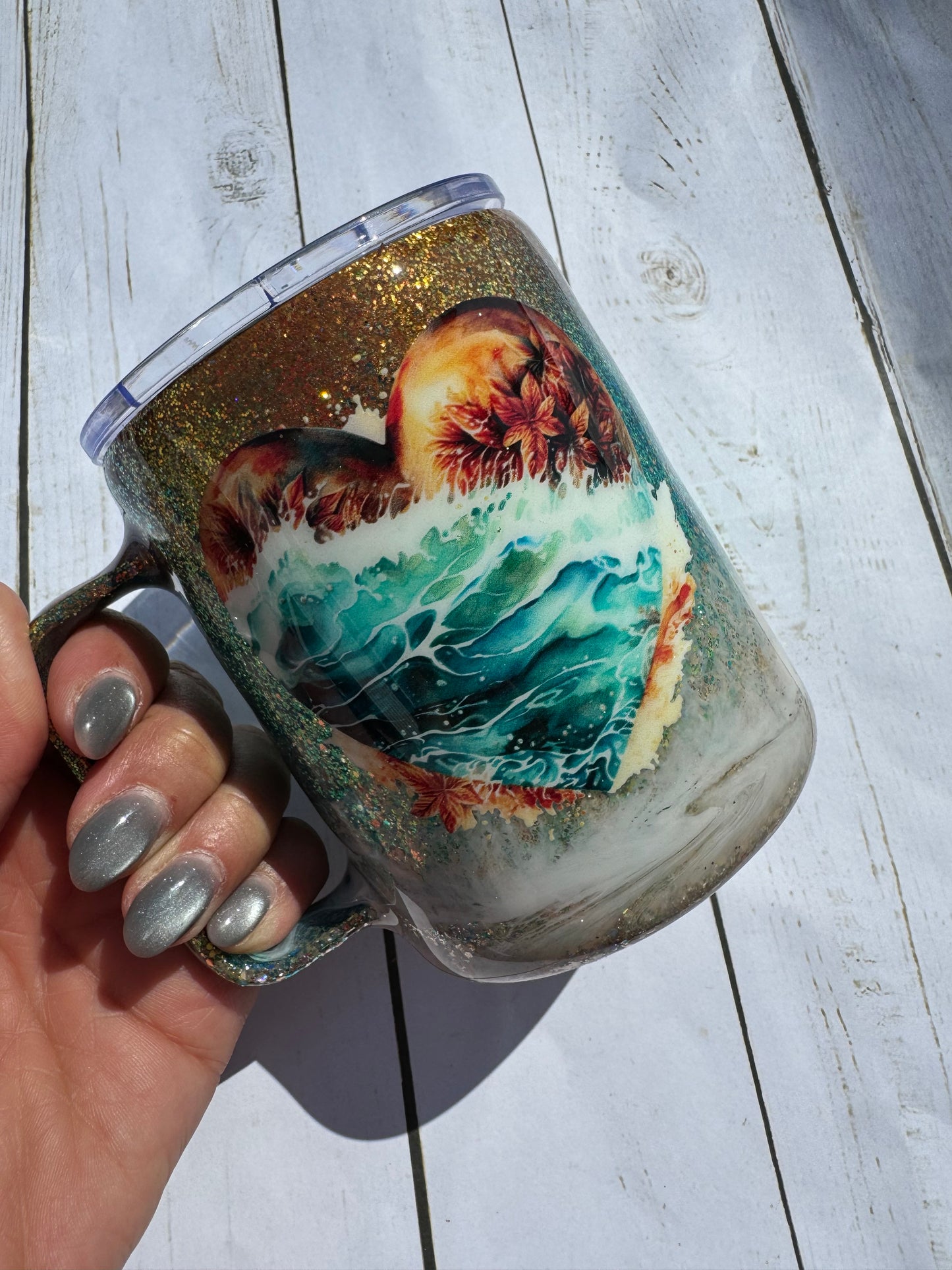 Beachy Love mug