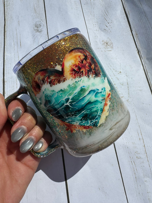 Beachy Love mug