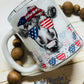 Patriotic Cow mug