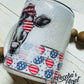 Patriotic Cow mug